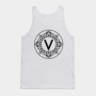 vedallion with circle Tank Top